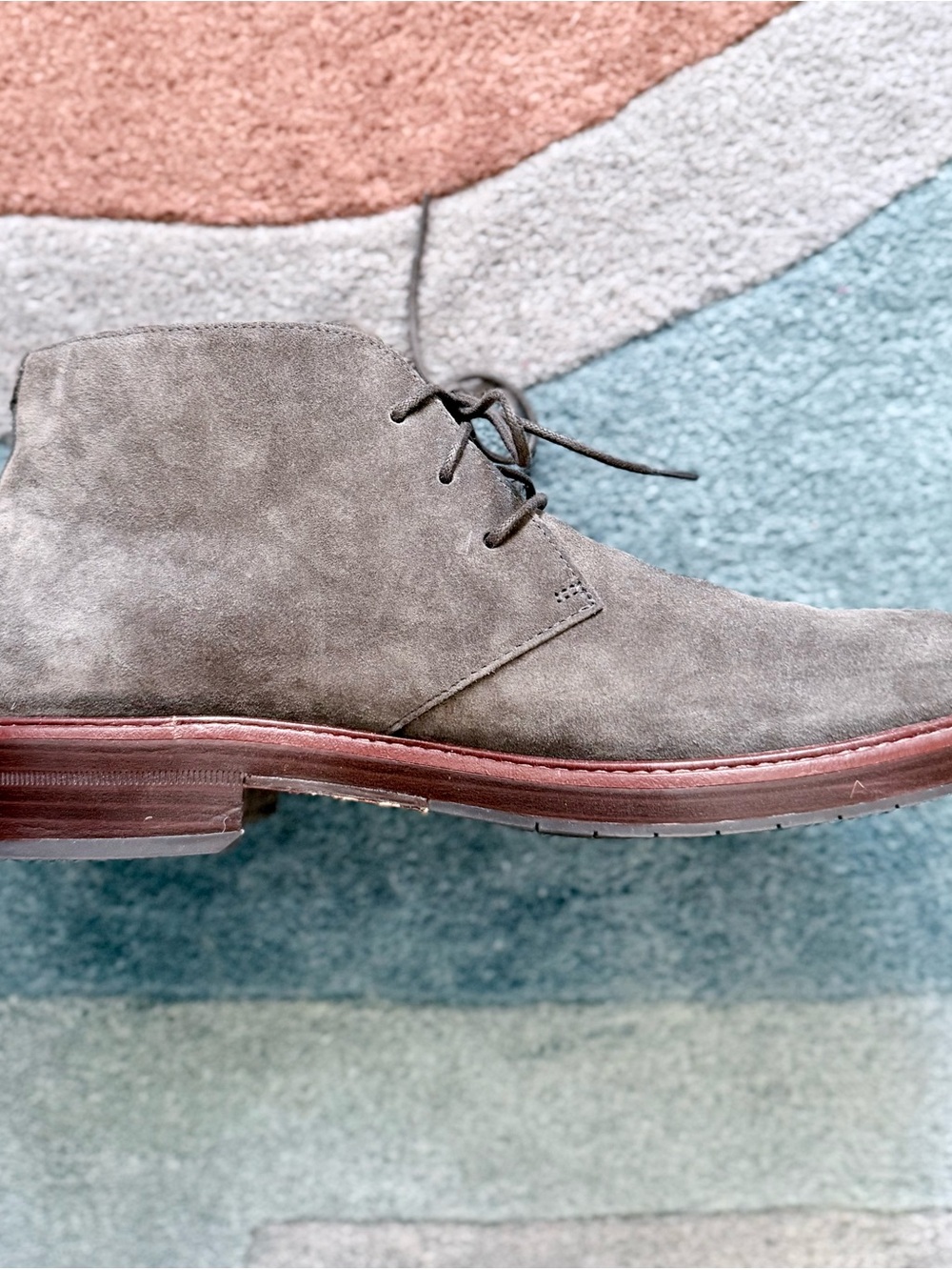 Men's Cole Haan Judson Grand Suede Chukka Boots - Classic Lace-Up - Size 9.5M - Picture 8 of 9